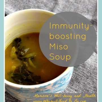 immunity-boosting miso soup