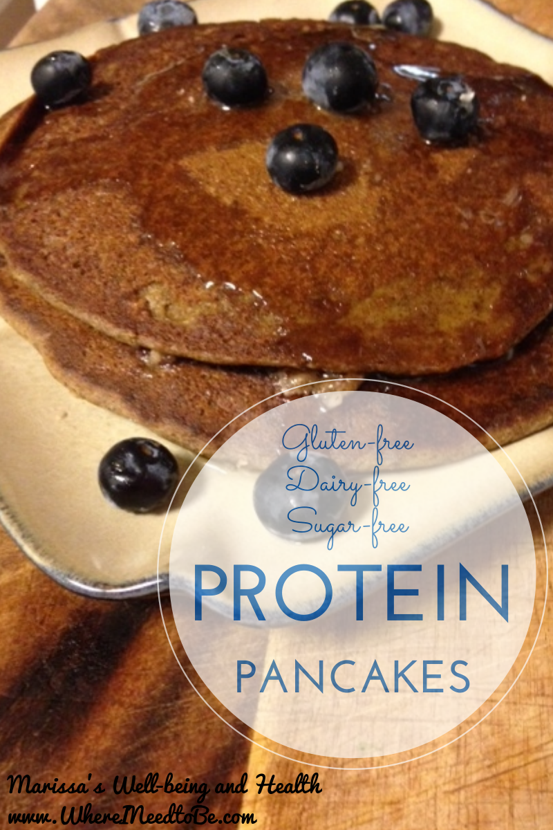 Gluten-Free Dairy-Free Protein Pancakes | Marissa Vicario