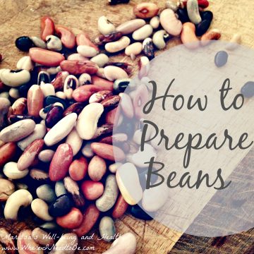 How to prepare beans