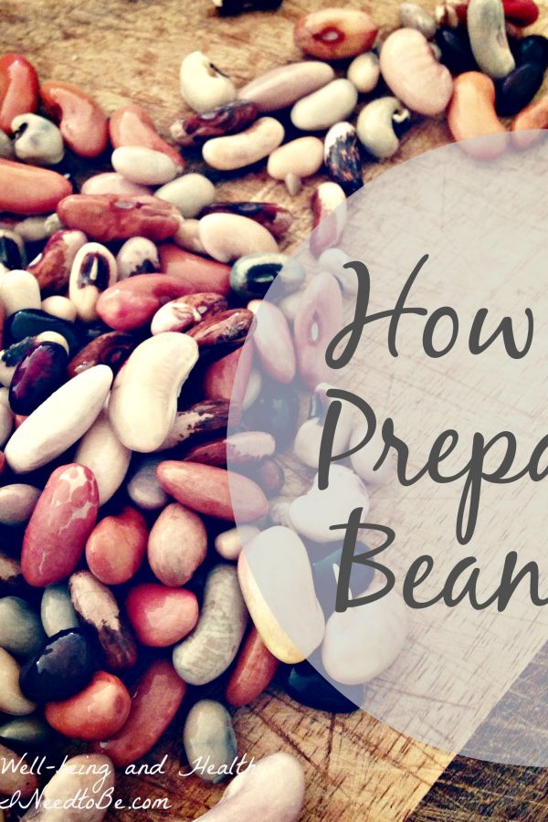 How to prepare beans