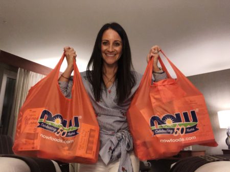 Brand Trust | Now Foods | Health Coach Marissa Vicario | gift bags
