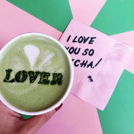 Beginner's Guide to Matcha | Marissa Vicario | matcha latte on a table