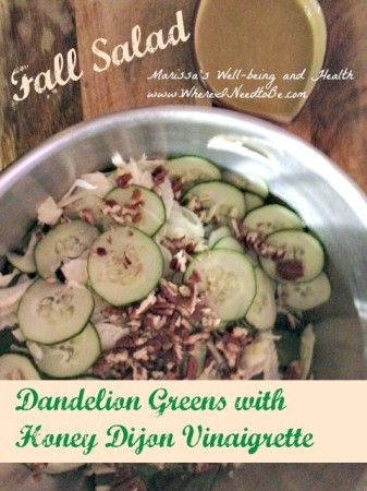 Dandelion Greens Salad
