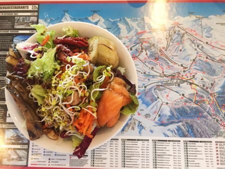 traveling with dietary restrictions | Salad in Austria