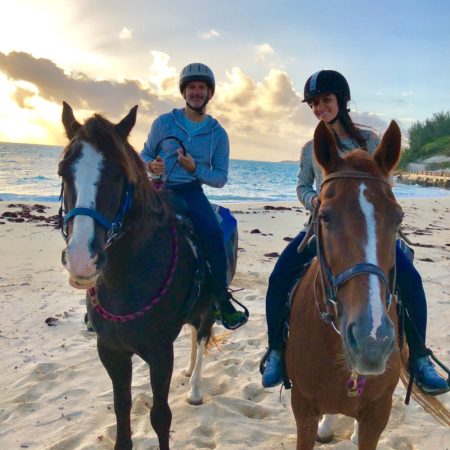 Bermuda Travel Guide | Health Coach Marissa Vicario | Sunrise Horseback Riding Bermuda 