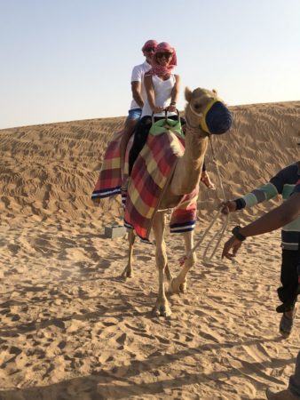 Five Days in Dubai | Dubai Desert Camel Ride | Marissa Vicario