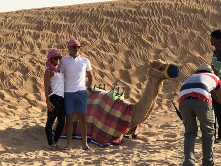 Five Days in Dubai | Desert Safari Camel Ride | Marissa Vicario