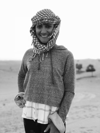 Five Days in Dubai | Desert Safari Head scarf | Marissa Vicario