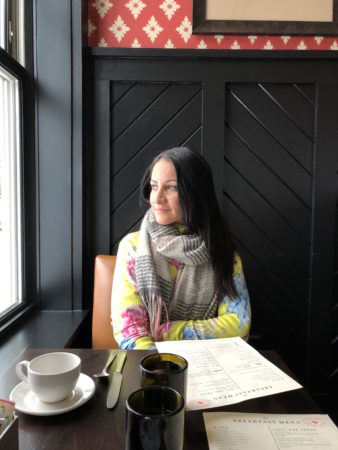 Winter weekend in Vermont | Marissa Vicario | girl at breakfast table | The Copper Grouse | Kimpton Taconic Inn