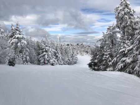 Winter weekend in Vermont | Marissa Vicario | Okemo Mountain with snow