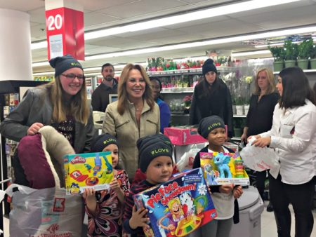 Christmas shopping for St. Jude Children's research hospital