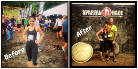 Spartan Race Before and After