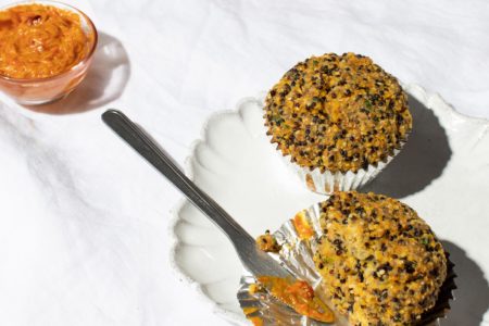 Fall Inspired Sakara Life Recipes | Savory Black Quinoa Muffins | Sakara Life Discount Code