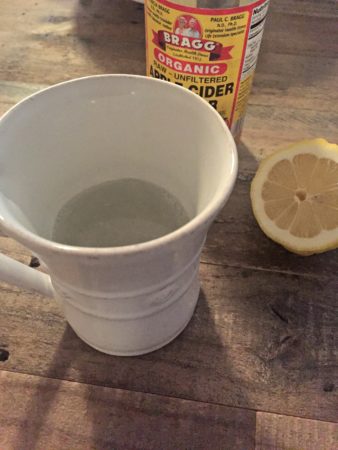 morning routine hot water with lemon 