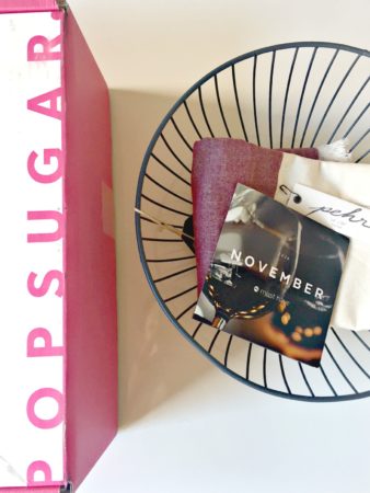 PopSugar Must-have Box November 2016 - Lifestyle Blogger Marissa Vicario