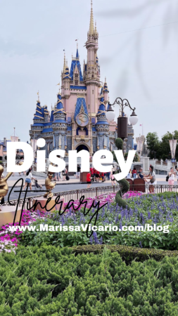 Disney with a toddler itinerary